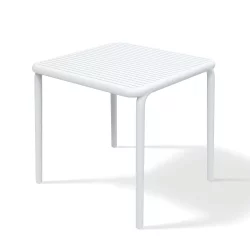 Stół ogrodowy BRENE 80 Biały