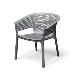 Fotel ogrodowy NEXO Szary