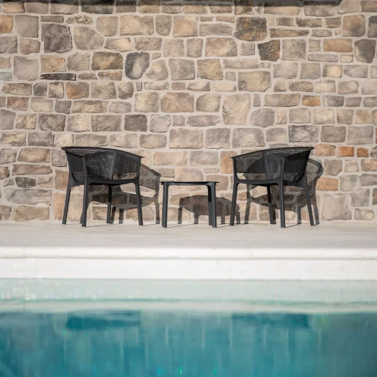 Stolik ogrodowy NEXO 63,5x55 - Zdjęcie 4