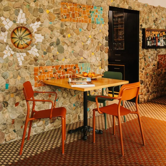 Krzesło ogrodowe z podłokietnikami RIMO - Zdjęcie 10