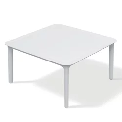 Stolik kawowy ogrodowy RIMO 80 Biały