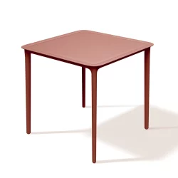 Stół ogrodowy RIMO 80 Ceglany