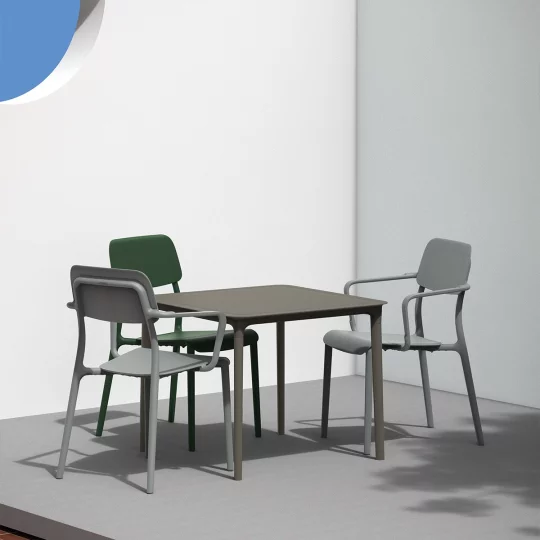 Stolik kawowy ogrodowy RIMO 60 - Zdjęcie 4