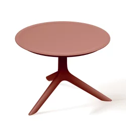 Stolik kawowy ogrodowy RIMO fi 57 Ceglany