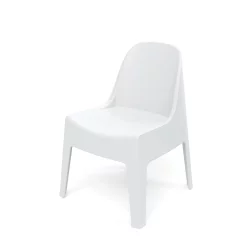 Krzesło ogrodowe MILANE Biały
