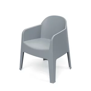 Krzesło ogrodowe z podłokietnikami MILANE