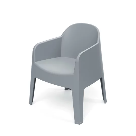 Krzesło ogrodowe z podłokietnikami MILANE