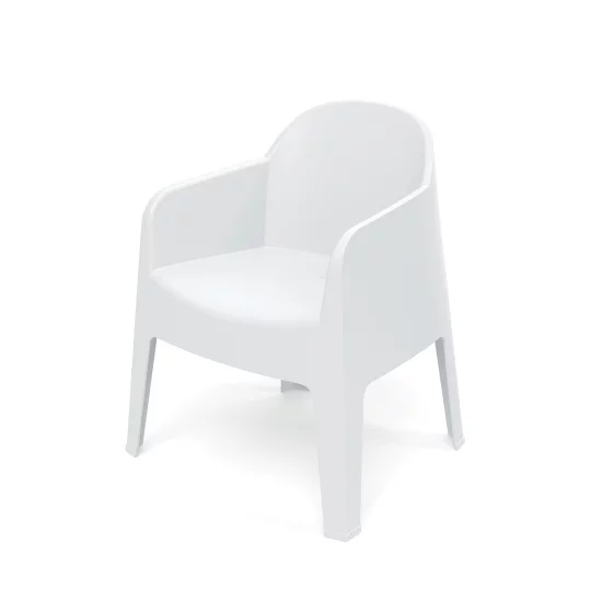 Krzesło ogrodowe z podłokietnikami MILANE