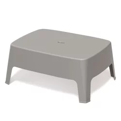 Stolik kawowy ogrodowy MILANE 79x59 Jasnobrązowy