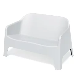 Ławka ogrodowa MILANE Biały