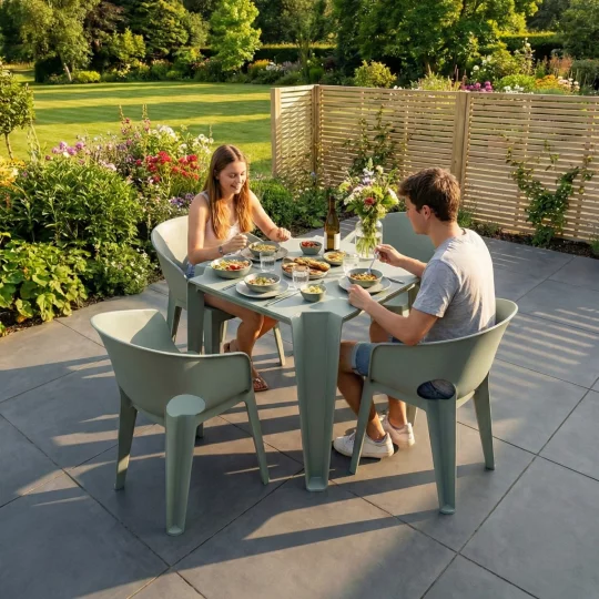 Stół ogrodowy LOTTIE 78 - Zdjęcie 8