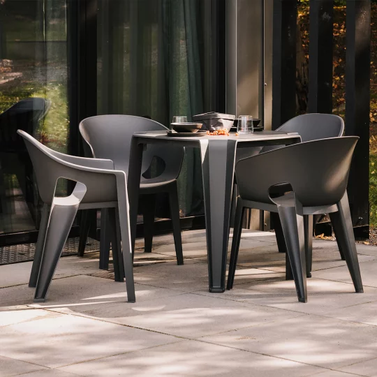 Krzesło ogrodowe z podłokietnikami PREMO FIVE - Zdjęcie 7