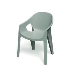 Krzesło ogrodowe z podłokietnikami PREMO SEVEN Miętowy