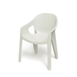 Krzesło ogrodowe z podłokietnikami PREMO SEVEN Ecru