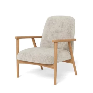 Fotel tapicerowany TORA beżowy