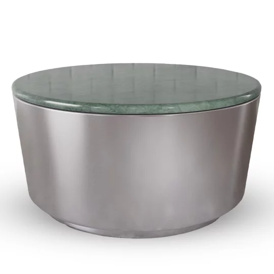 Stolik kawowy RASCAL fi 80 metalowy/zielony