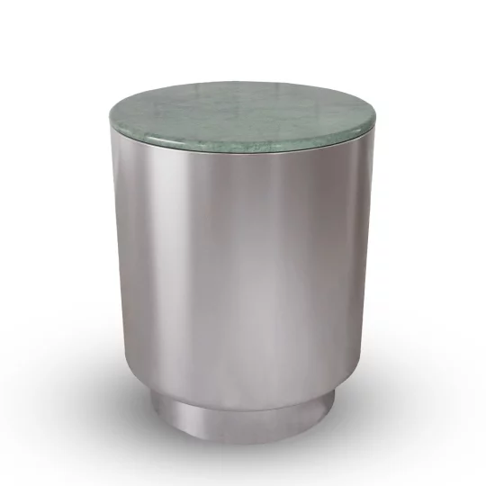 Stolik kawowy RASCAL fi 45 metalowy/zielony