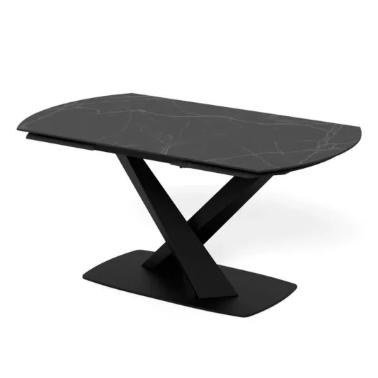 Stół rozkładany MIZO 160/240 czarny marmur