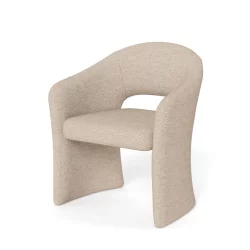 Krzesło tapicerowane NEVA beżowe