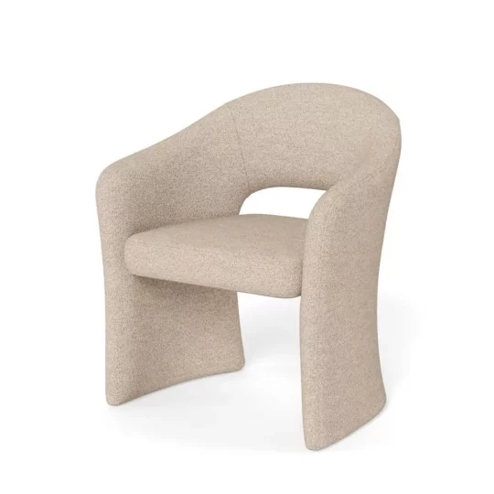 Krzesło tapicerowane NEVA beżowe