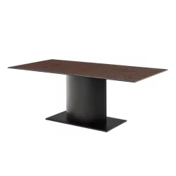 Stół prostokątny ALICANTE 200x100 brązowy