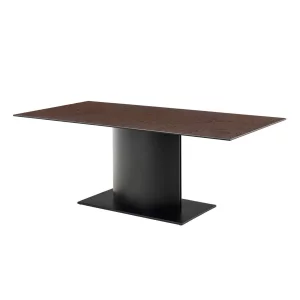 Stół prostokątny ALICANTE 200x100 brązowy