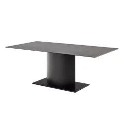Stół prostokątny ALICANTE 200x100 czarny