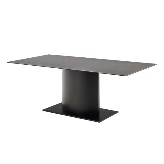 Stół prostokątny ALICANTE 200x100 czarny