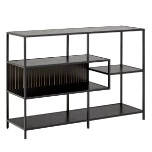 Regał ZAKARIA 114x35 czarny