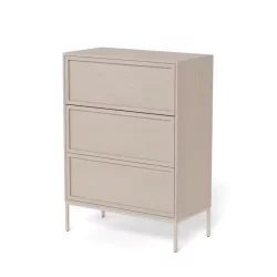 Szafka z szufladami DANTE 80x40 beżowa