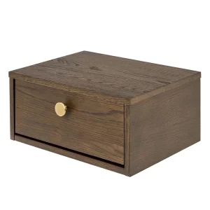 Stolik nocny AMARI 40x30 dąb dymiony