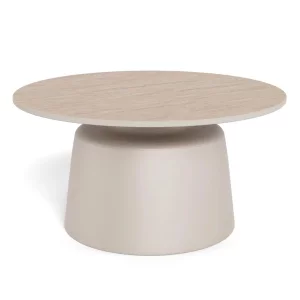 Stolik kawowy MILOS fi 70 beżowy