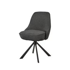 Krzesło tapicerowane MYKONOS ciemnoszare