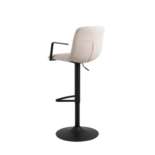 Hoker tapicerowany MEDELLIN beżowy - Zdjęcie 5