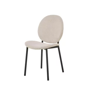 Krzesło tapicerowane DOVER beżowe