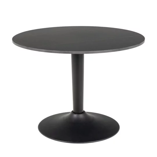 Stolik kawowy okrągły LAURENT fi 60 czarny