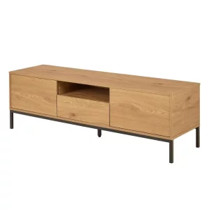 Szafka RTV ZAKARIA 140x45 drewniana