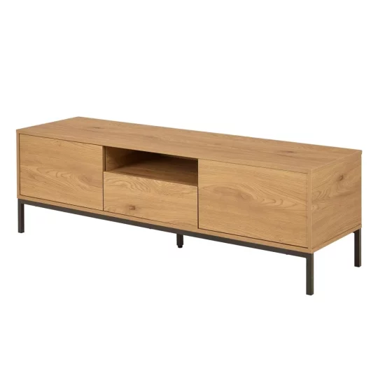 Szafka RTV ZAKARIA 140x45 drewniana