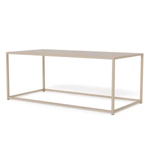 Stolik kawowy ZAKARIA 100x50 beżowy