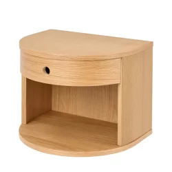 Stolik nocny DROVE drewniany