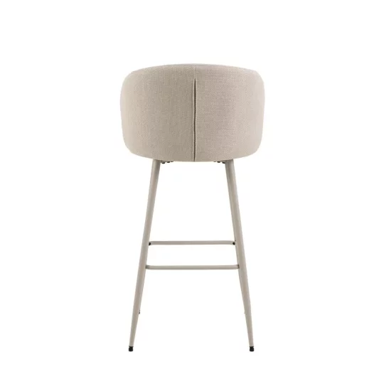 Hoker tapicerowany ZANE beżowy - Zdjęcie 4