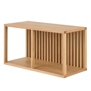 Półka ścienna IVER 67x31 drewniana