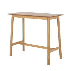 Stół barowy prostokątny KAMI 120x60 drewniany