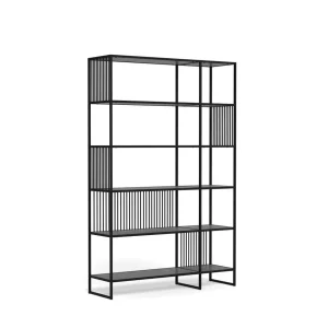 Regał RAYO 120x35 czarny