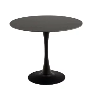 Stół okrągły LAURENT fi 90 czarny