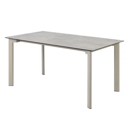 Stół prostokątny IRIS 160x90 szary