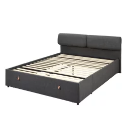 Łóżko CORE 160x200 szare