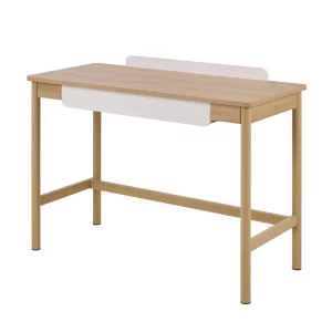 Biurko z szufladą SION 110x50 drewniane