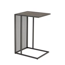 Stolik boczny RAYO 43x35 czarny