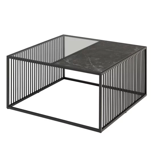 Stolik kawowy RAYO 80 czarny